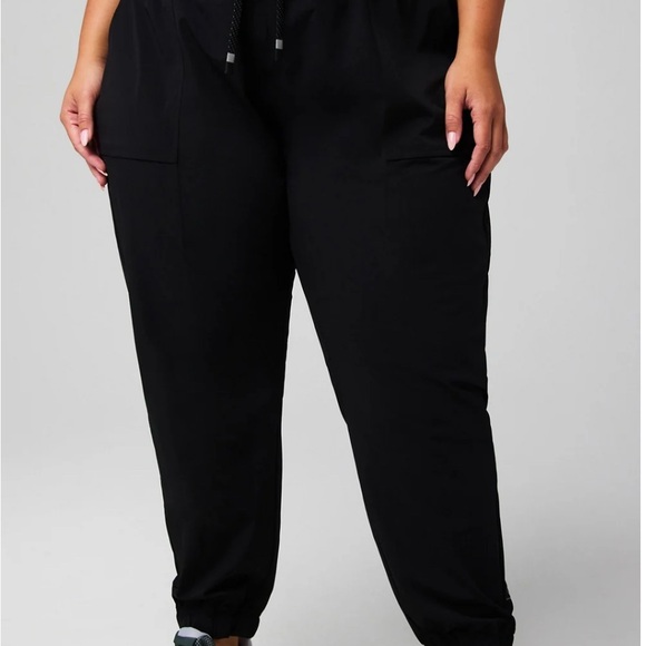 Fabletics Pants - Fabletics Black Track Pants